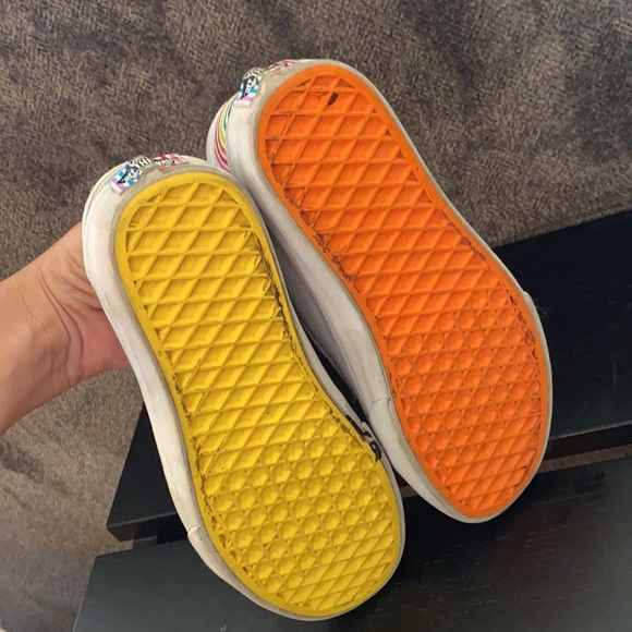Vans x Flour Shop Old Skool Rainbow Low Top Sneaker Womens Size 5.5 - Picture 14 of 14